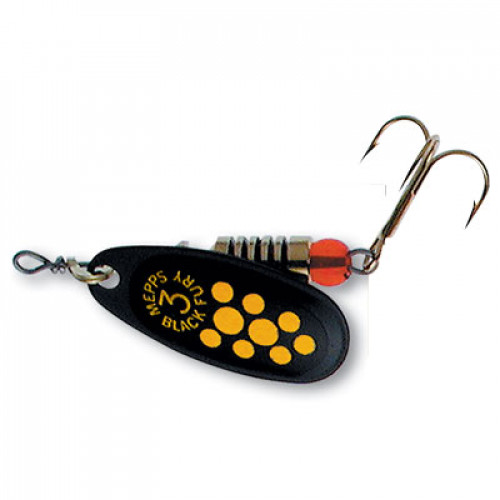 Блесна Mepps Black Fury N, pts jaune