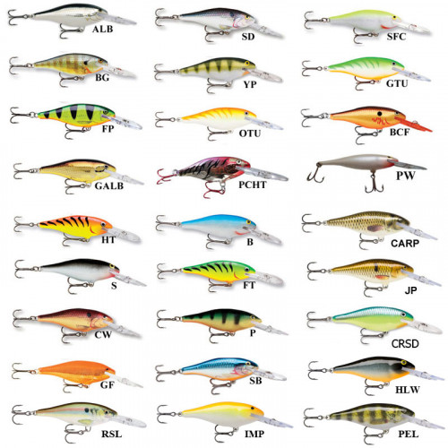 Воблер Rapala Shad Rap 07