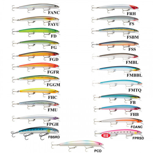 Воблер Rapala MaxRap 13 Flake Purple Grost