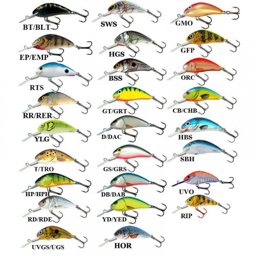 Воблер Salmo Hornet Deep Runner  2S - потъващ