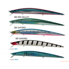 Воблер Jatsui SW LL Minnow 