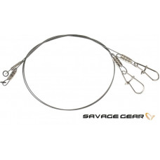 Титаниев повод Savage Gear Titanium Trace 22 см 0.5 мм 20 кг