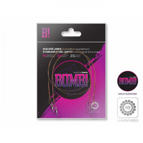 Стоманен повод Delphin BOMB!