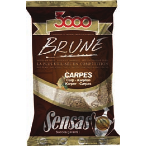 Захранка Sensas 3000 Brune Carp/ шаран