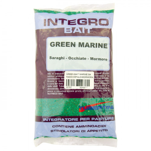 Захранка за морски риболов Integro bait Green Marine - Tubertini