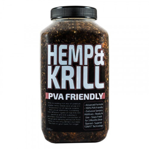 Микс семена Munch Baits Hemp & Krill 2.35ltr
