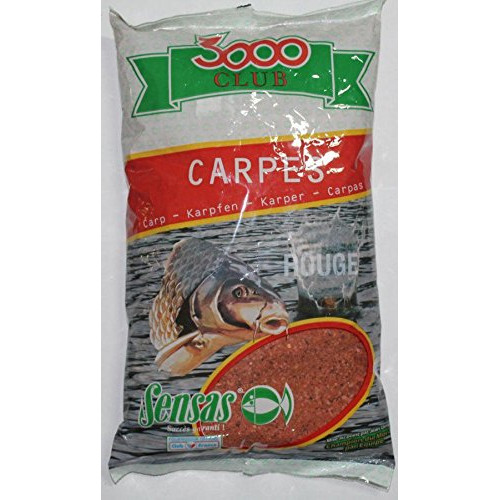 Захранка Sensas 3000 Club Carp Big Fish Rouge