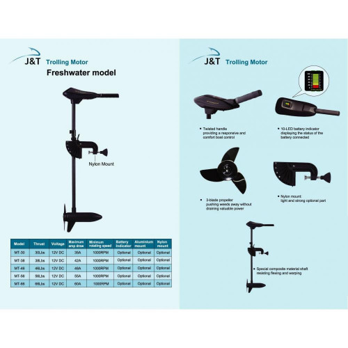 Електрически мотор J&T 56lb